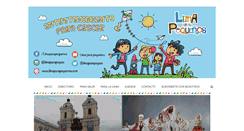 Desktop Screenshot of limaparapequenos.com